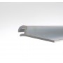 Baguette en aluminium pour support de lèche vitre (Longueur: 86cm) - réf 6000000183 / 6000000184 - 1
