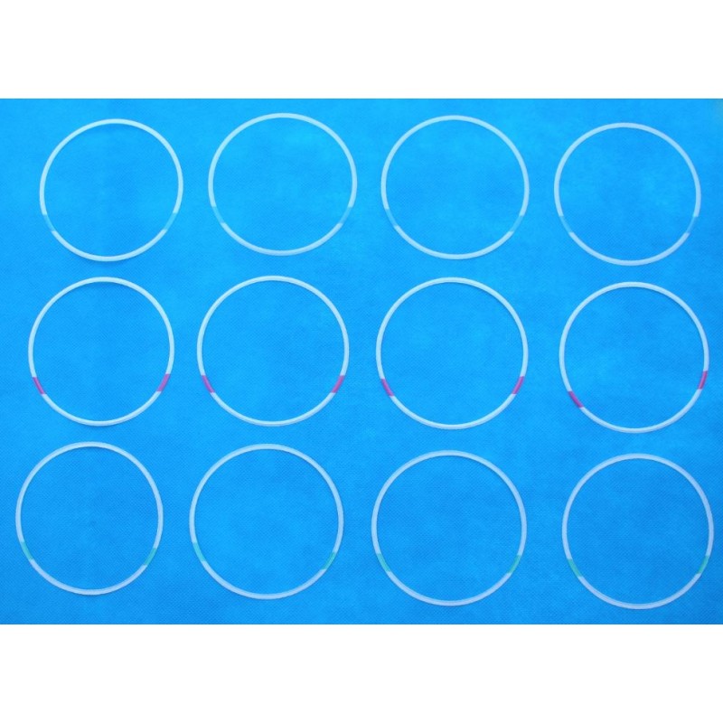 Kit de 12 joints papier d'embase de chemise - Moteur 1565cm³ / 1596cm³ / 1605cm³ 1565cc / 1596cc / 1605cc - 1