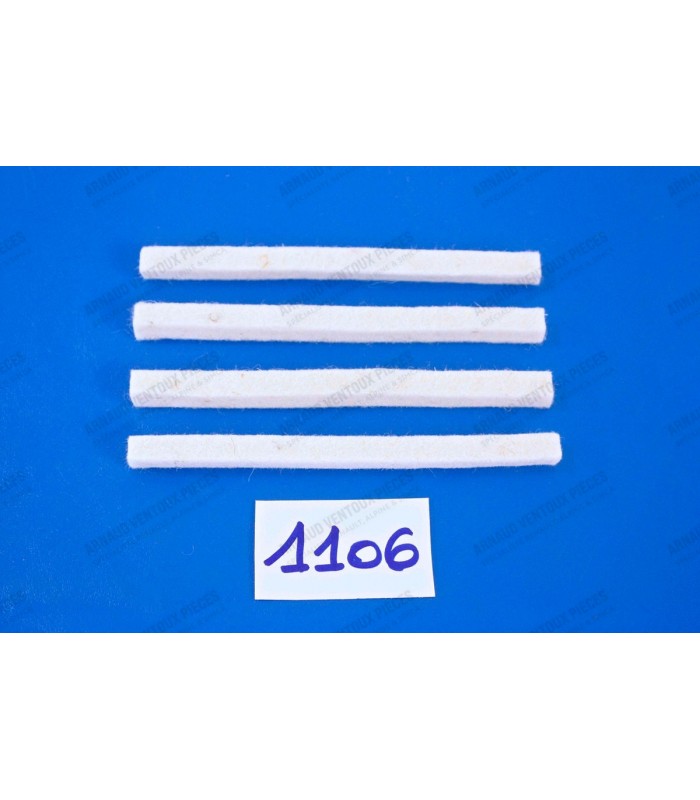 Kit de 4 joints en feutre de sortie de boite de vitesse - 1