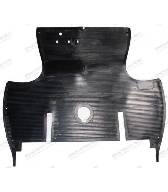 Front rubber mats - 4CV with manufacturing defects - 1