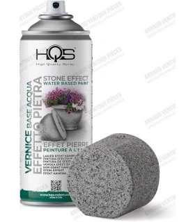 Peinture en bombe pour coffre Avant ou compartiment Moteur "Effet Pierre - Gris Medium" - 1