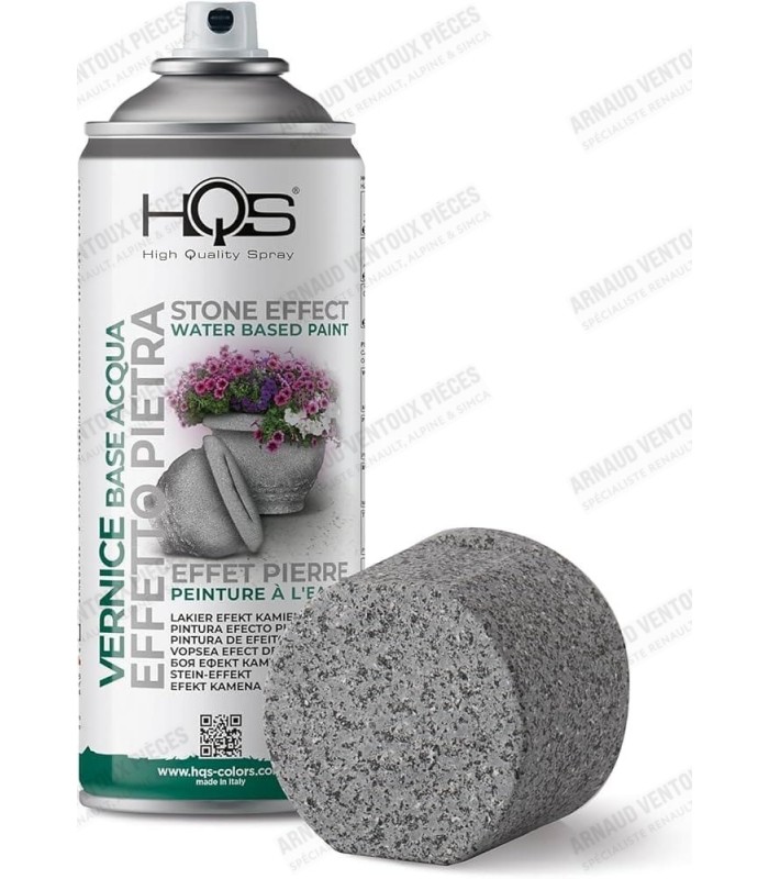Spray paint for front trunk or engine compartment "Stone Effect - Medium Gray" - 1