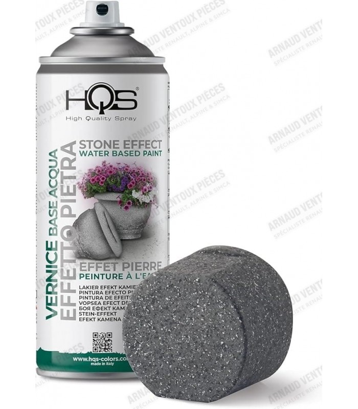 Spray paint for front trunk or engine compartment "Stone Effect - Dark Grey" - 1