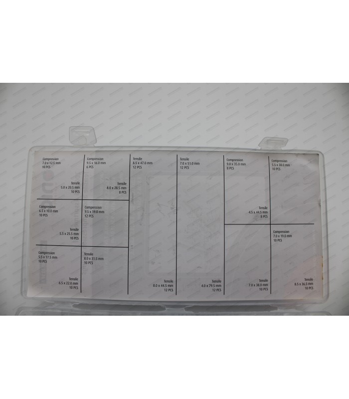 Assortment of aluminum washers (300 pcs) - 2