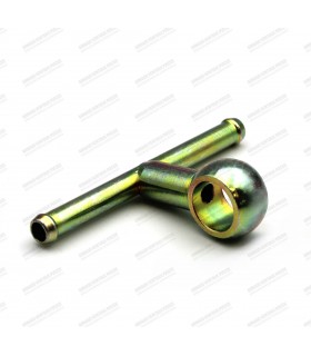 Double banjo "T" fitting for Weber 40 / 45 DCOE carburetor fuel connection - 1