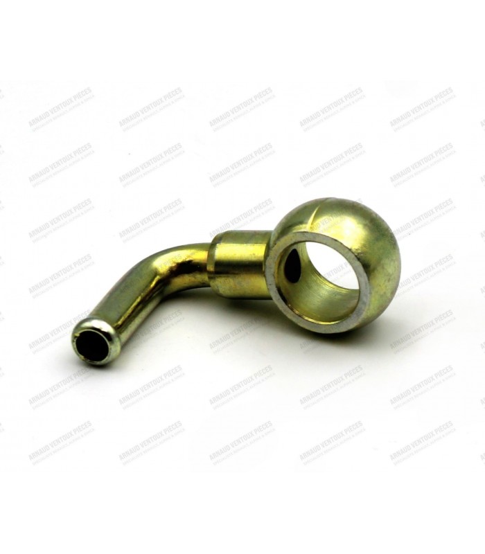 Raccord banjo simple coudé à 90° pour raccord d'essence de carburateur Weber 40 / 45 DCOE - 1