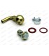 90° Elbow Banjo Fitting Kit with Screws, Gaskets and Clamp - Weber 40 / 45 / 48 DCOE Carburetor - 3