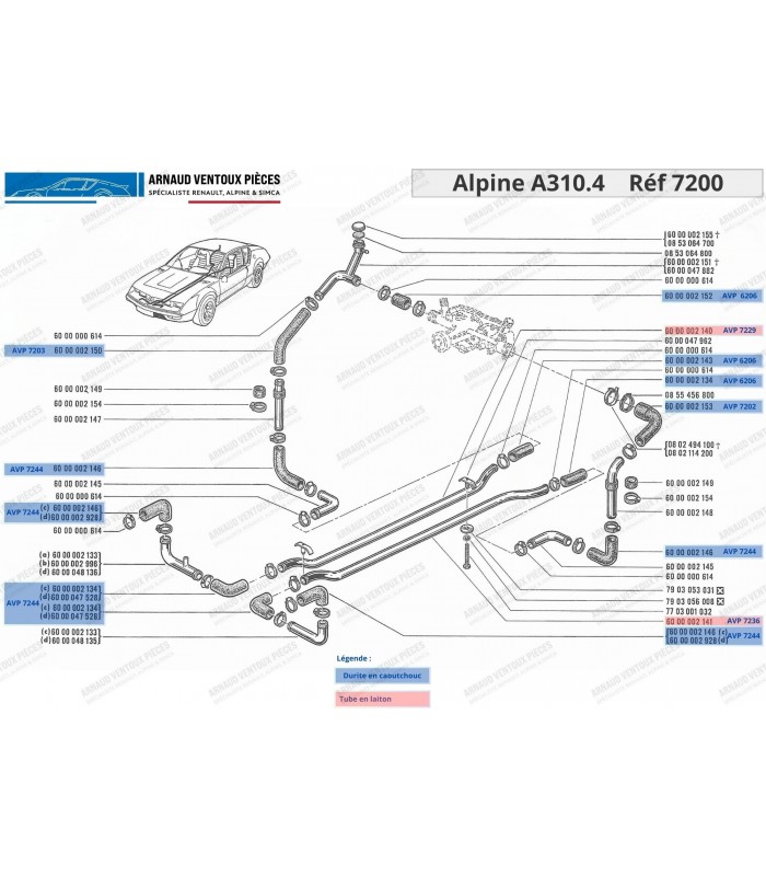 Engine to radiator hose kit - 2
