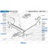 Heater hose: Water pump outlet (Left side) / Left underbody hose - Ref 6000002257 - 3