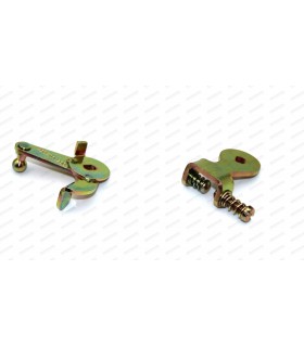 Throttle control lever kit for two WEBER DCOE 40 and DCOE 45 carburetors - 1