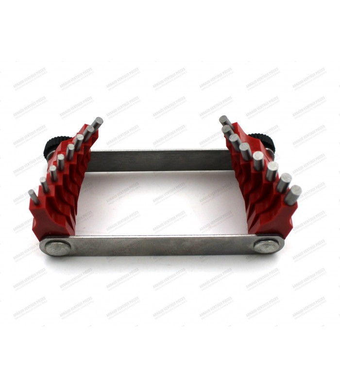 Gauge for calibrating nozzles from 1.5 to 3.00mm - 1