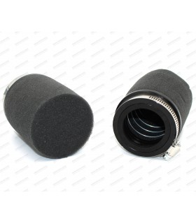 High performance filter pair for air intake horn for Weber DCOE 45 carburetor - 1