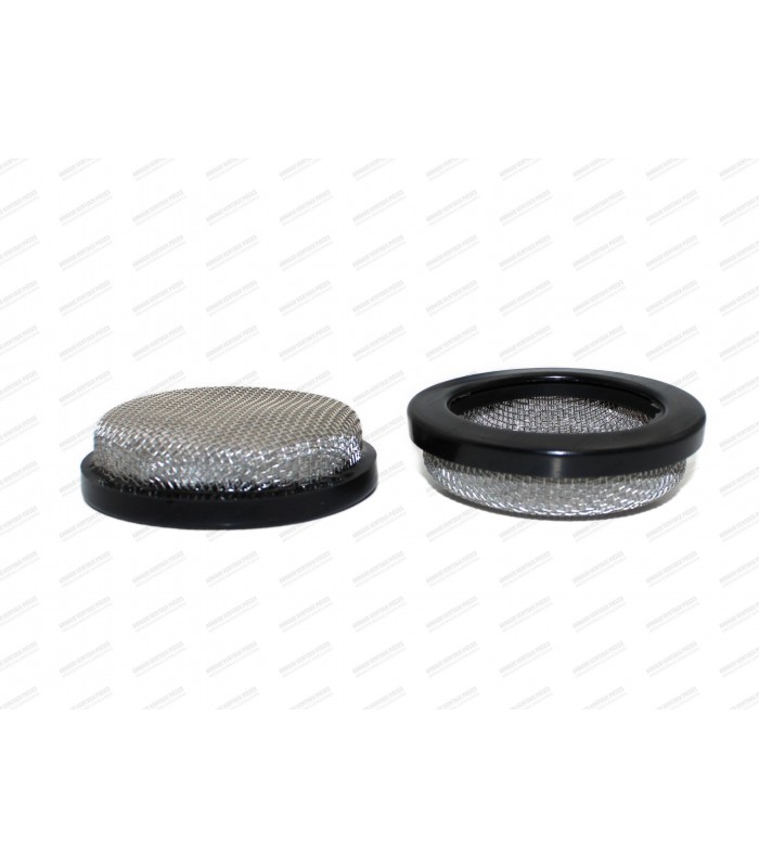 Pair of air intake horn filters for WEBER DCOE 45 carburetor - 1
