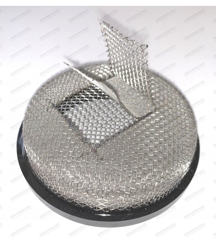 Pair of air intake horn filters for WEBER DCOE 45 carburetor - 2