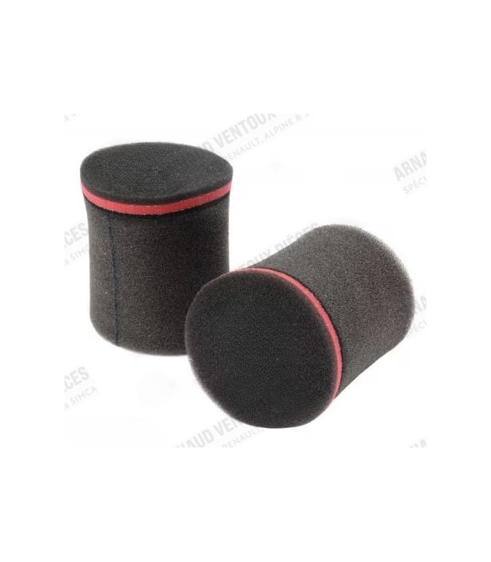 Paire de Filtre " chaussette " universel pour cornet/trompette d'admission d'air - 2