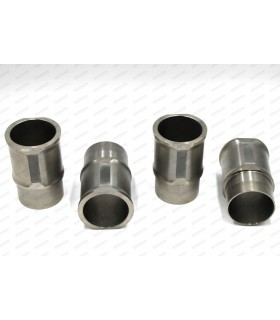 Set of 4 bare "GL Cast Iron" liners with base for O-ring (R18 Turbo Block) - Ø 77.8mm (1596cm³ Engine) - 1