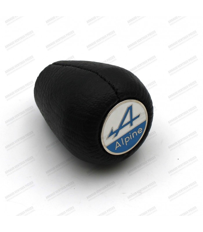 Pommeau de levier de vitesse avec pastille "Alpine" - A110 - 1