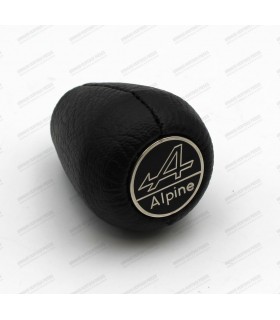 Gear knob with "Alpine Black" pad - A310.4 / A310 V6 - 1