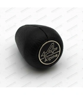 Pommeau de levier de vitesse avec pastille "Alpine Noir" - A310.4 / A310 V6 - 1