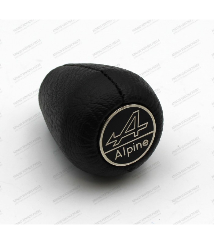 Gear knob with "Alpine Black" pad - A310.4 / A310 V6 - 1