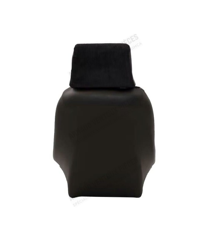 Siege baquet "Corbeau" en tissus et vinyle avec appui tête - Taille Large - 3