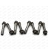 Set of 8 connecting rod screws "ARP Brand" M9x100 - 1397cm³ engine (original assembly 2nd version) - R5 Turbo 2 - Ref 7700694658