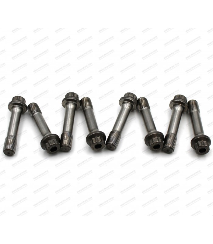 Set of 8 connecting rod screws "ARP Brand" M9x100 - 1397cm³ engine (original assembly 2nd version) - R5 Turbo 2 - Ref 7700694658