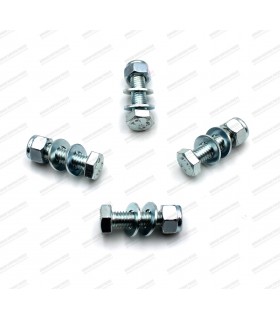 Kit de 4 vis de fixation pour cale aluminium gros frein sur pivot Avant - R8 / A110 - 1