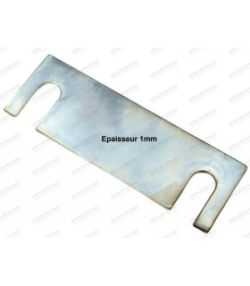 Cale de réglage pour triangle arrière inferieur - Epaisseur 1mm - A310 V6 (Apres 1980) / R5 Turbo - Réf 6001000322 - 1