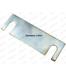 Cale de réglage pour triangle arrière inferieur - Epaisseur 1.5mm - A310 V6 (Apres 1980) / R5 Turbo - Réf 6001000323 - 1
