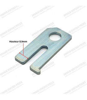 Cale de réglage pour hauteur de crémaillère - Hauteur 8.90mm - Réf 7700555563 - 1
