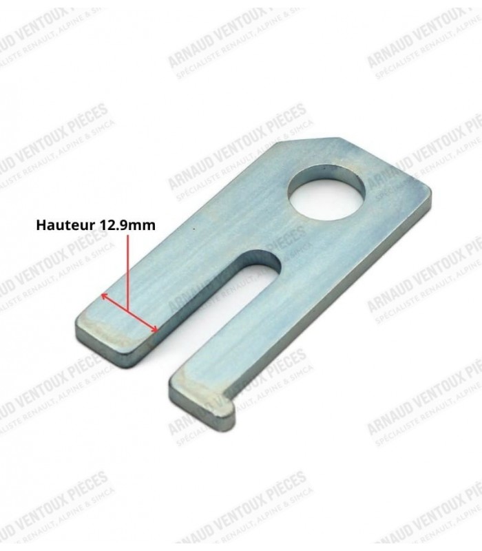 Adjustment shim for rack height - Height 12.90mm - Ref 7700555567 - 1