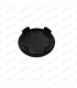 Black plastic wheel center cap only 64.5mm - 2