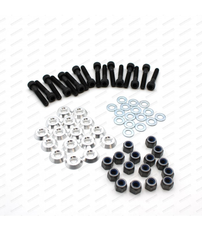 Kit visserie complet (x16) pour jante GOTTI 15" - 1