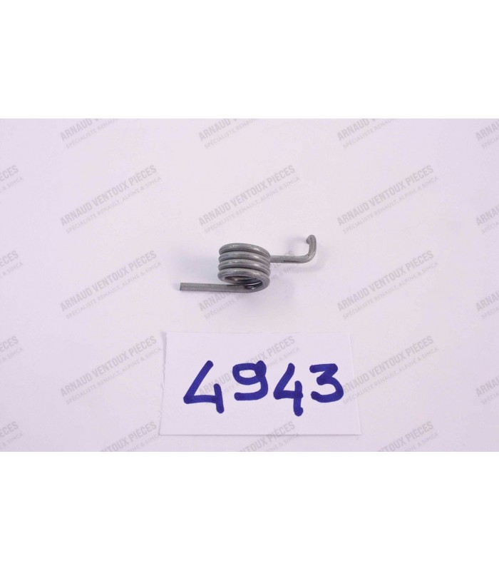 Rear bonnet closing hook spring - ref 0607331500 / 6000050972 - 1