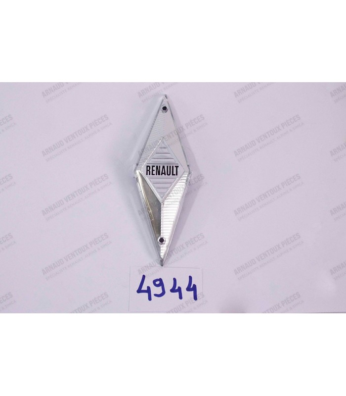 Off-centre plastic monogram for "Renault" front panel - 1