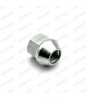 Zinc-plated steel 6-sided wheel nut (Through) - 60° cone - M12x125 - 2