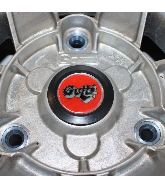 60mm plastic wheel center cap with GOTTI italic sticker - 3