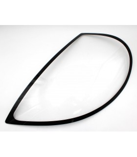 Left headlight bubble (Driver's side) in plastic - Renault Spider - Ref 6000068099 - 1