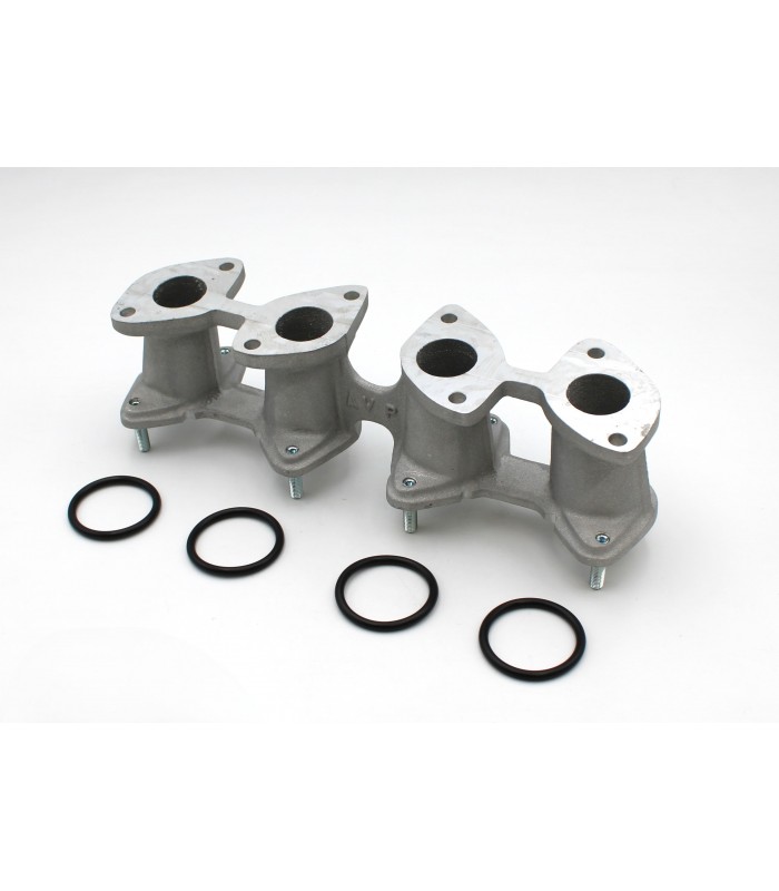 Pipe d'admission courte pour carburateur Weber 40DCOE - Pour culasse R5 Alpine montage dans R8G / A110 (Montage sans brides) - 2