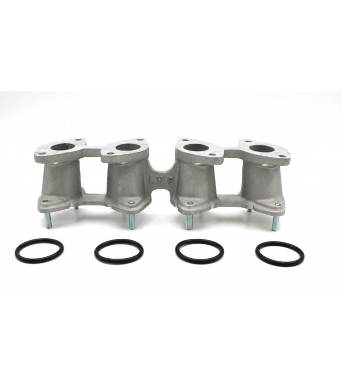 Pipe d'admission courte pour carburateur Weber 40DCOE - Pour culasse R5 Alpine montage dans R8G / A110 (Montage sans brides) - 3