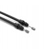 Pair of Right and Left Hand Brake Cables (Drum Brake) - R4 / R5 / R5 Alpine (1223) - Ref 7704001812 / 7700539866 - 3