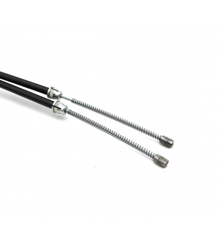 Pair of Right and Left Hand Brake Cables (Drum Brake) - R4 / R5 / R5 Alpine (1223) - Ref 7704001812 / 7700539866 - 2