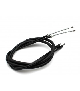 Pair of Right and Left Hand Brake Cables (Drum Brake) - R4 / R5 / R5 Alpine (1223) - Ref 7704001812 / 7700539866 - 1