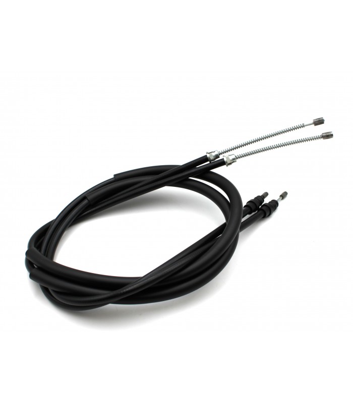 Pair of Right and Left Hand Brake Cables (Drum Brake) - R4 / R5 / R5 Alpine (1223) - Ref 7704001812 / 7700539866 - 1