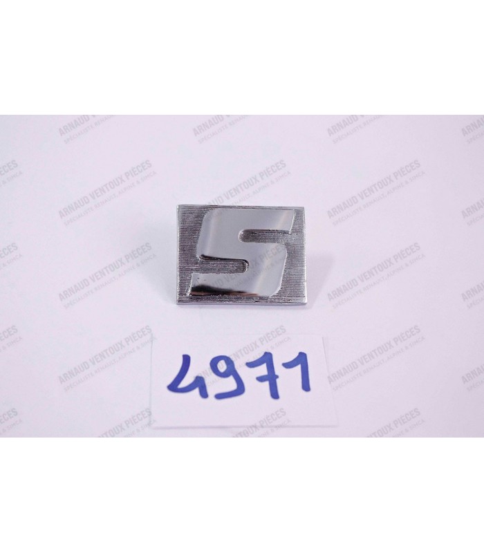 Wing logo "S" in metal - ref 6000000374 - 1