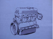 Engine parts for Alpine A106